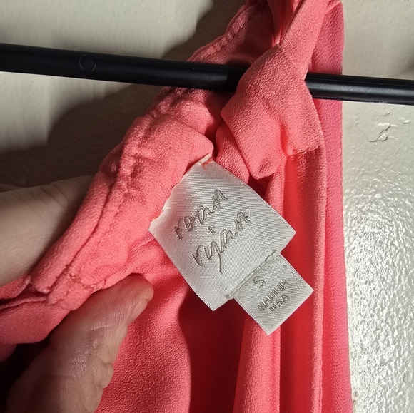 Pink Halter Sundress Maxi for Cocktail - Picture 2 of 4